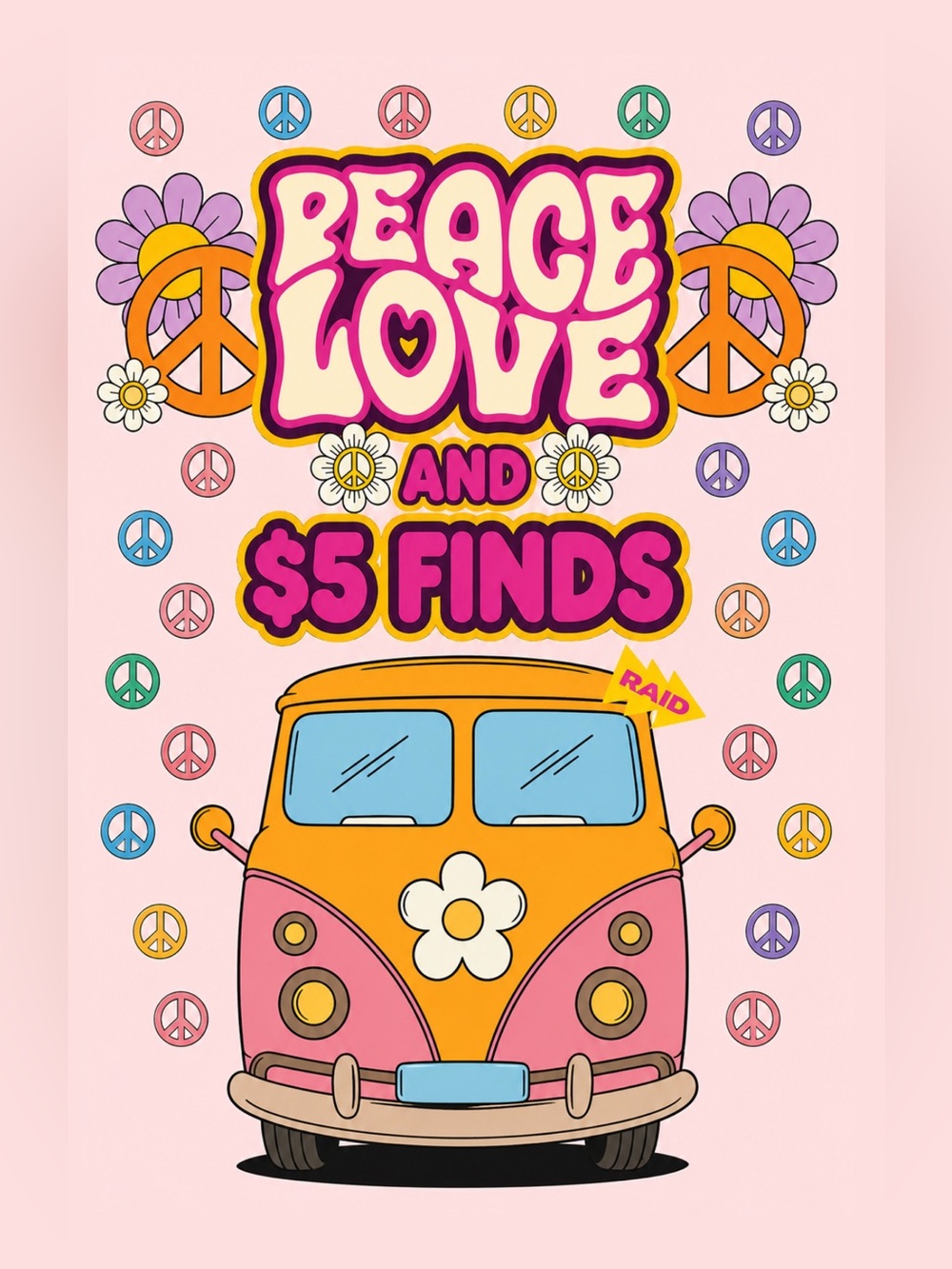 9/25 Peace Love and $5 Finds Raid Train - Picture 2 of 2